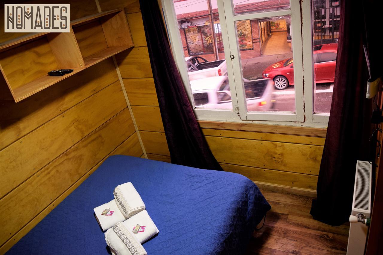 Hostal Nomades Chiloe Кастро Екстер'єр фото